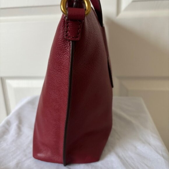 Fossil Skylar Satchel Red Velvet - Picture 4 of 14